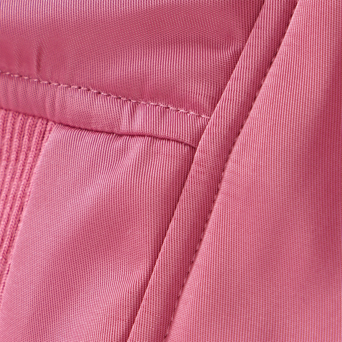 Yigga Mädchen Blouson in Unifarben rosa