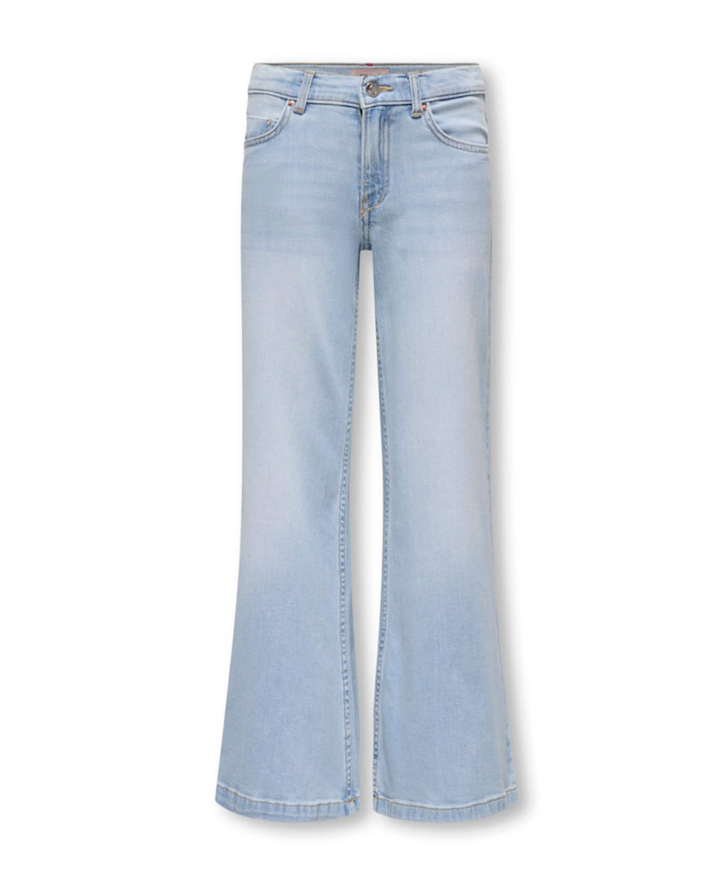 Only KOGCALIFORNIA MW WIDE FLARED AKM217 meisjes jeans blauw