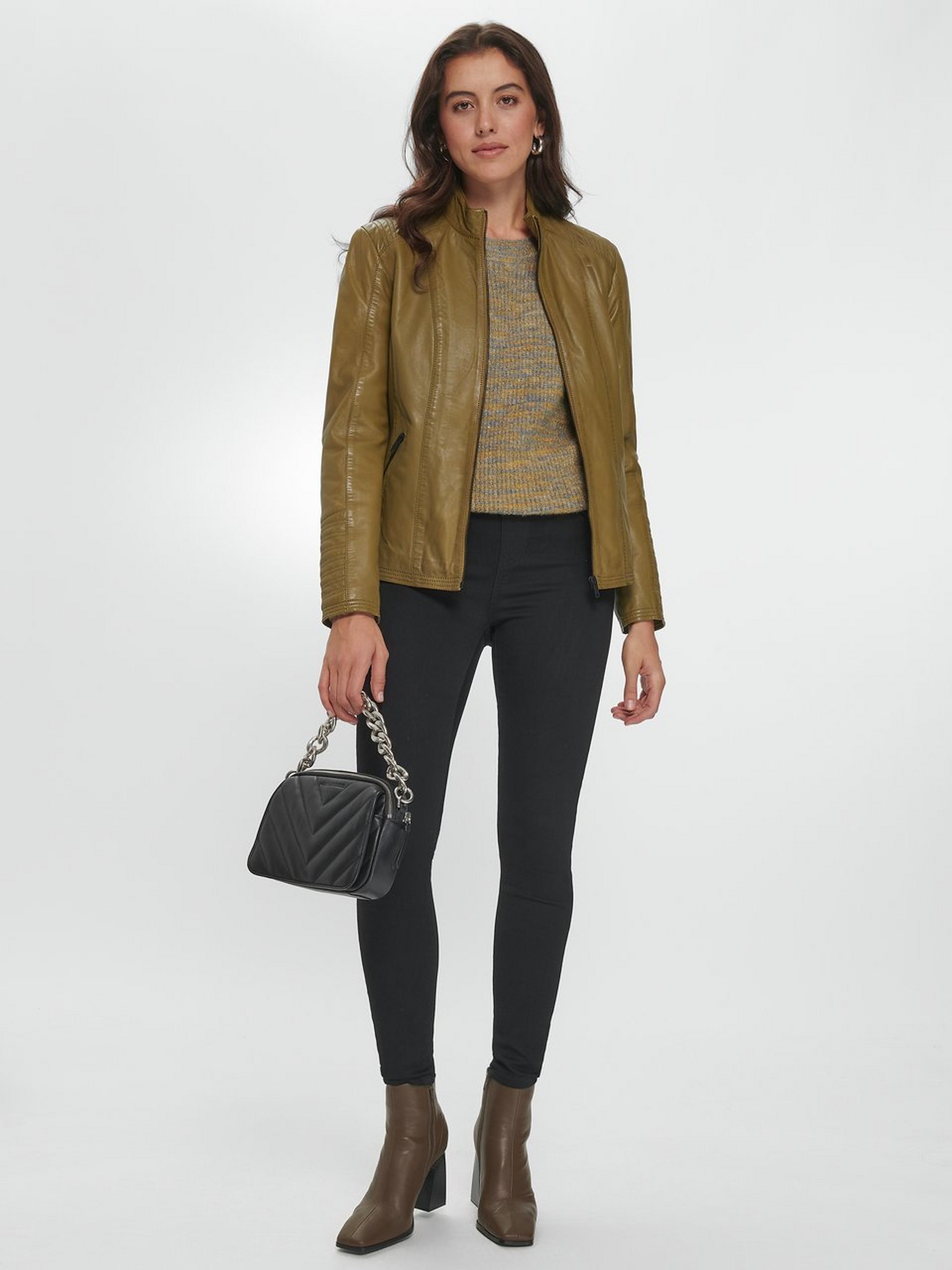 Lederjacke