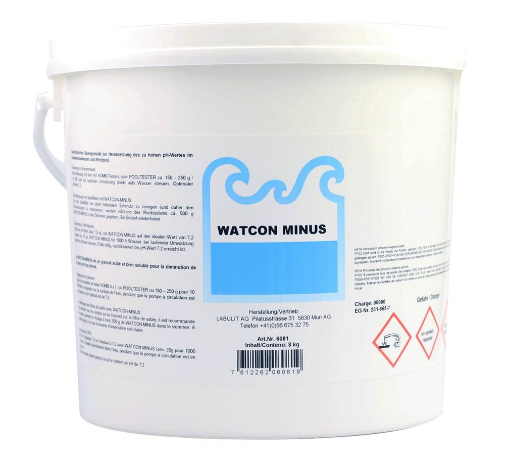 WATCON Säure Granulat Gran 8 kg