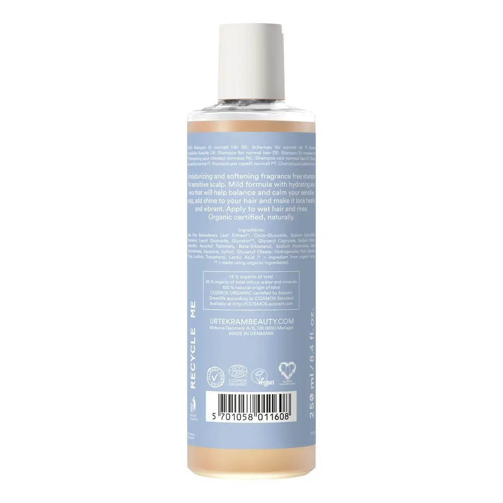 Urtekram Sensitive Scalp Shampoo - 250 ml