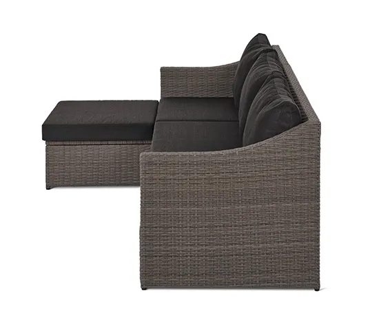 Auszieh-Schlafsofa »Thore« mit Stauraum