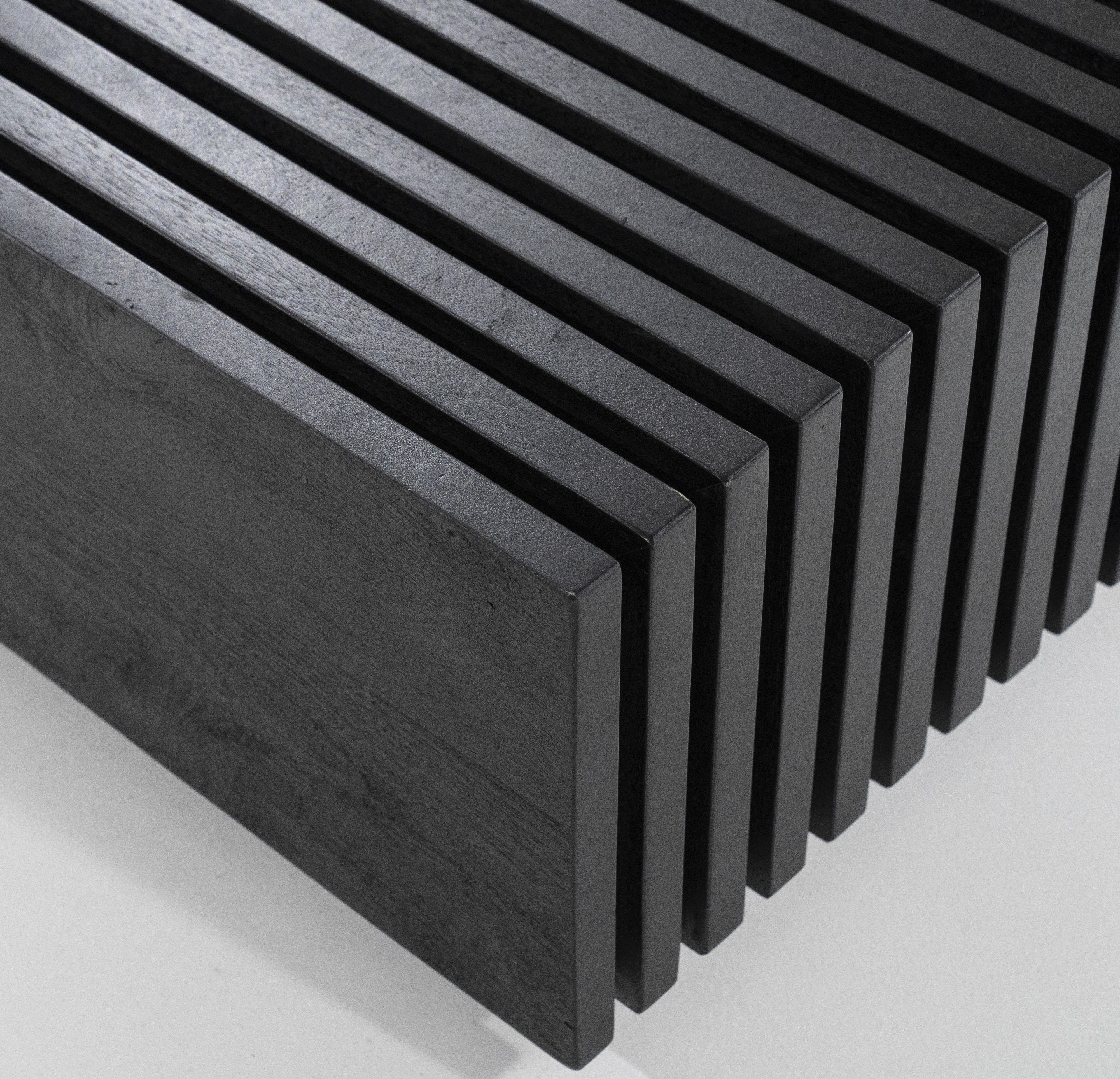 Salontafel - zwart | 95946 Tom B90 x D90 x H35 cm