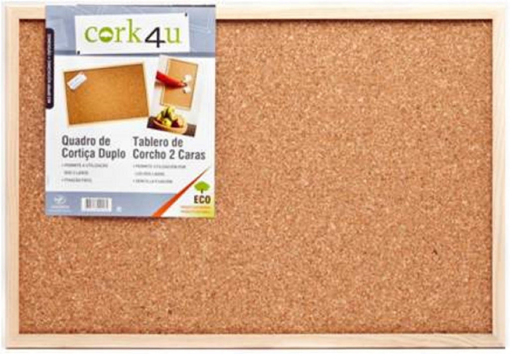Quadro Cortiça Duplo Liso 30 x 40cm Amorim