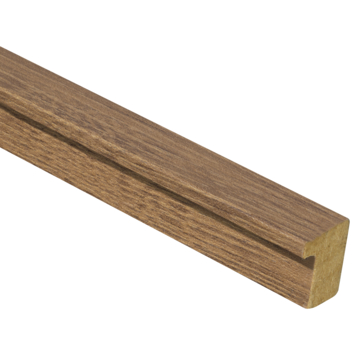 Decowall Acoustic eindprofiel rustiek eiken 260cm