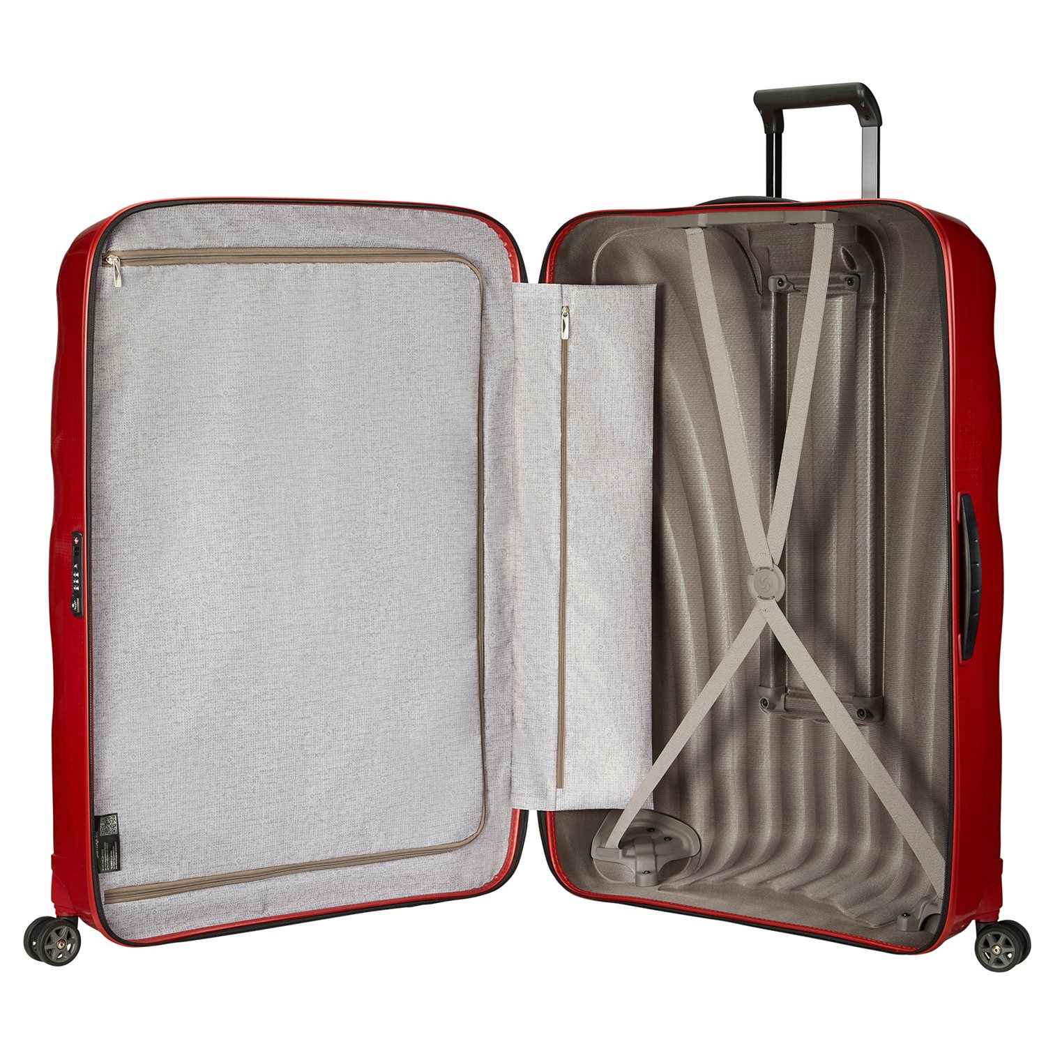 Samsonite C-Lite Spinner 86 chili red