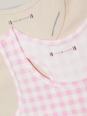 Sutiãs sem bojo estilo racerback TH Original, pacote com 2 unidades.