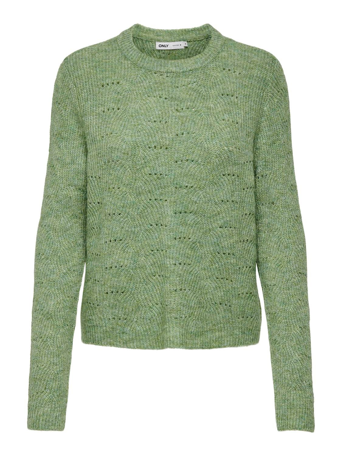 ONLLOLLI Strickpullover Hedge Green