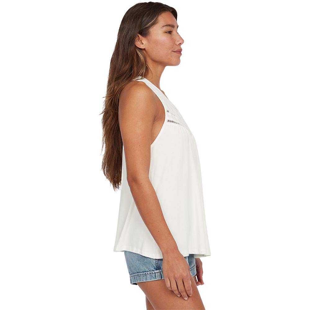 O'Neill Essentials Tokeena Embroidery Tanktop Damen snow white
