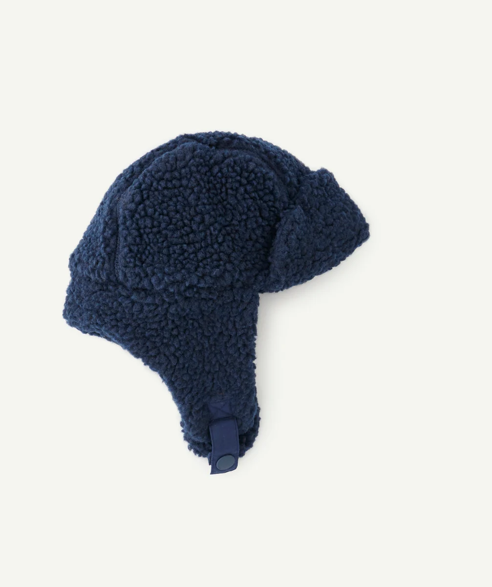 LIEWOODBONNET EN SHERPA BRAVO BLEU MARINE