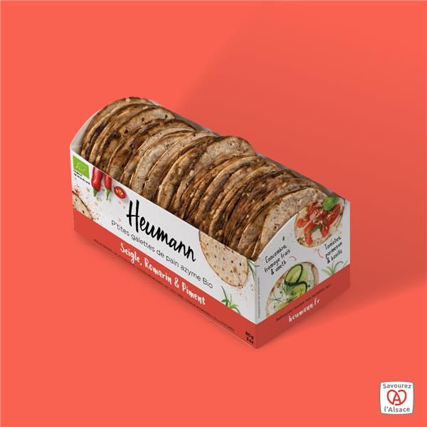Heumann Bio Crackers Centeio, Alecrim E Malagueta 115G