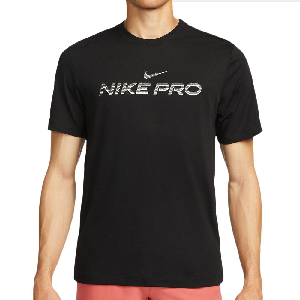 Nike T-shirt de Sport Noir Homme Nike Pro FJ2393