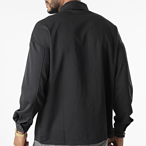 Chemise Manches Longues Noir