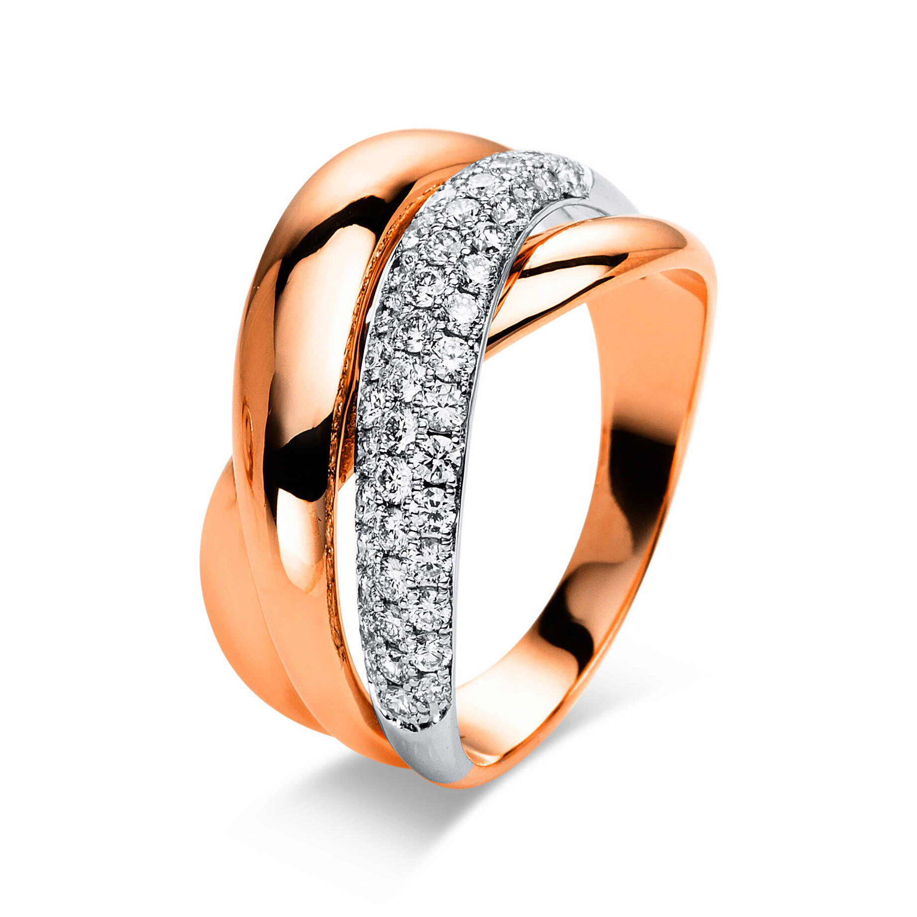 Diamond Group| Damen Pavéring mit Diamantbesatz