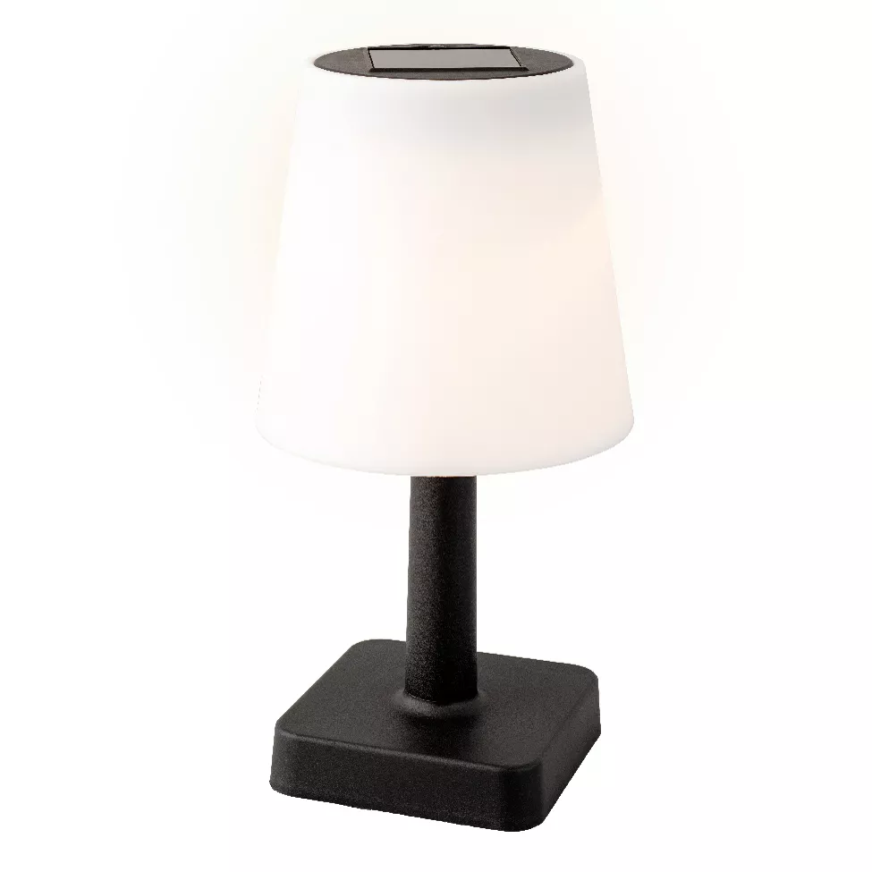 Lampe de table sans fil rechargeable USB LED (H23 cm) Soho Noir