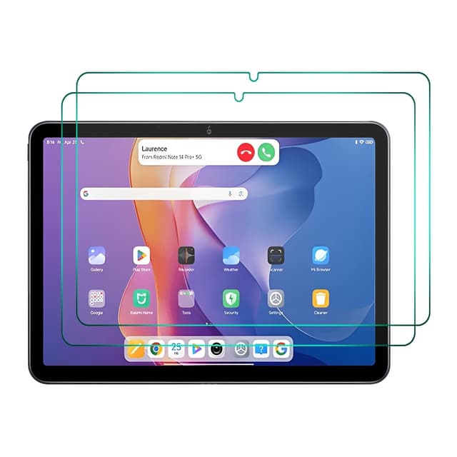 For Xiaomi Redmi Pad 2 Skærmbeskytter ENKAY 9H Høj Aluminium-silicium Glasfilm 2-pack