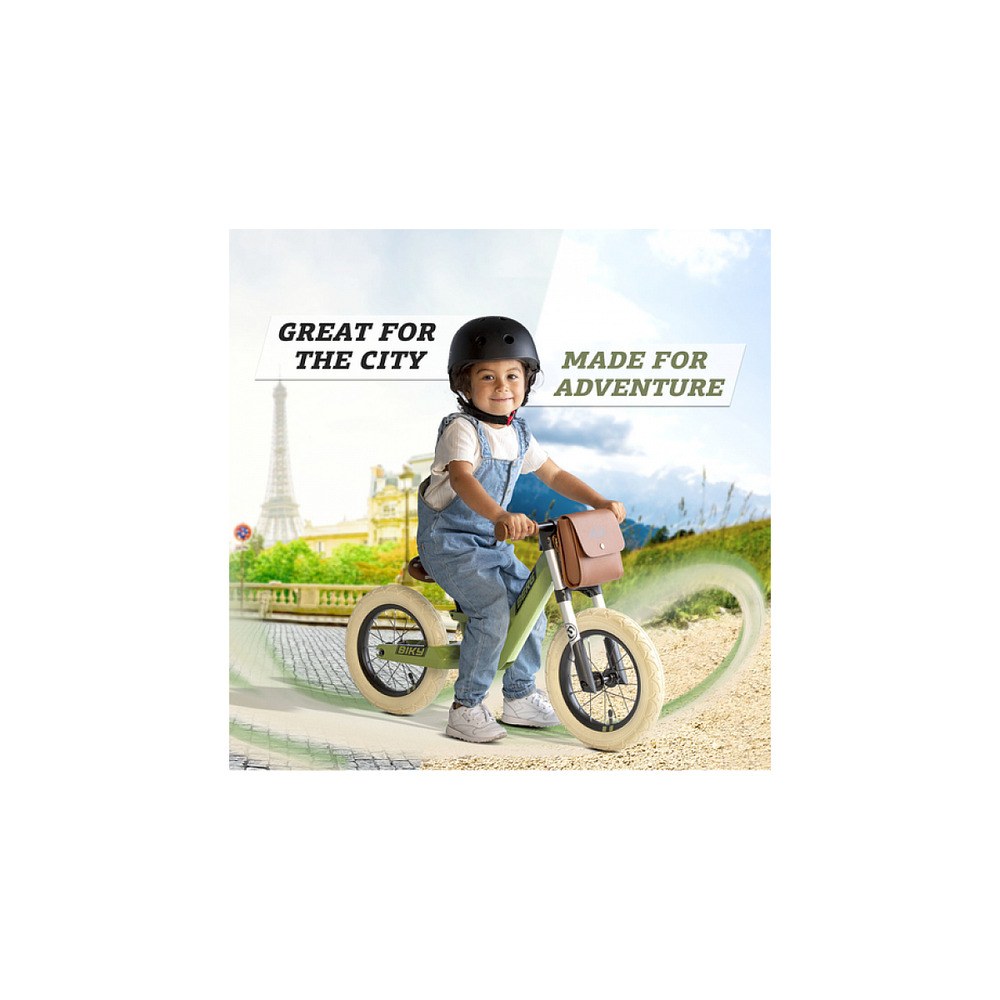 Vélo déquilibre biky retro vert
