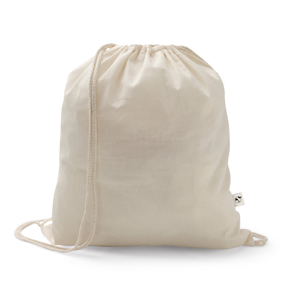 hi!dea 92392 - Sac à dos en coton recyclé (70%) et polyester (30% rPET) (150 g/m²)