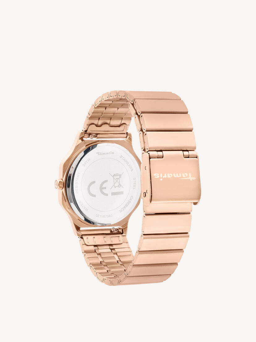 Horloge - rosegoud