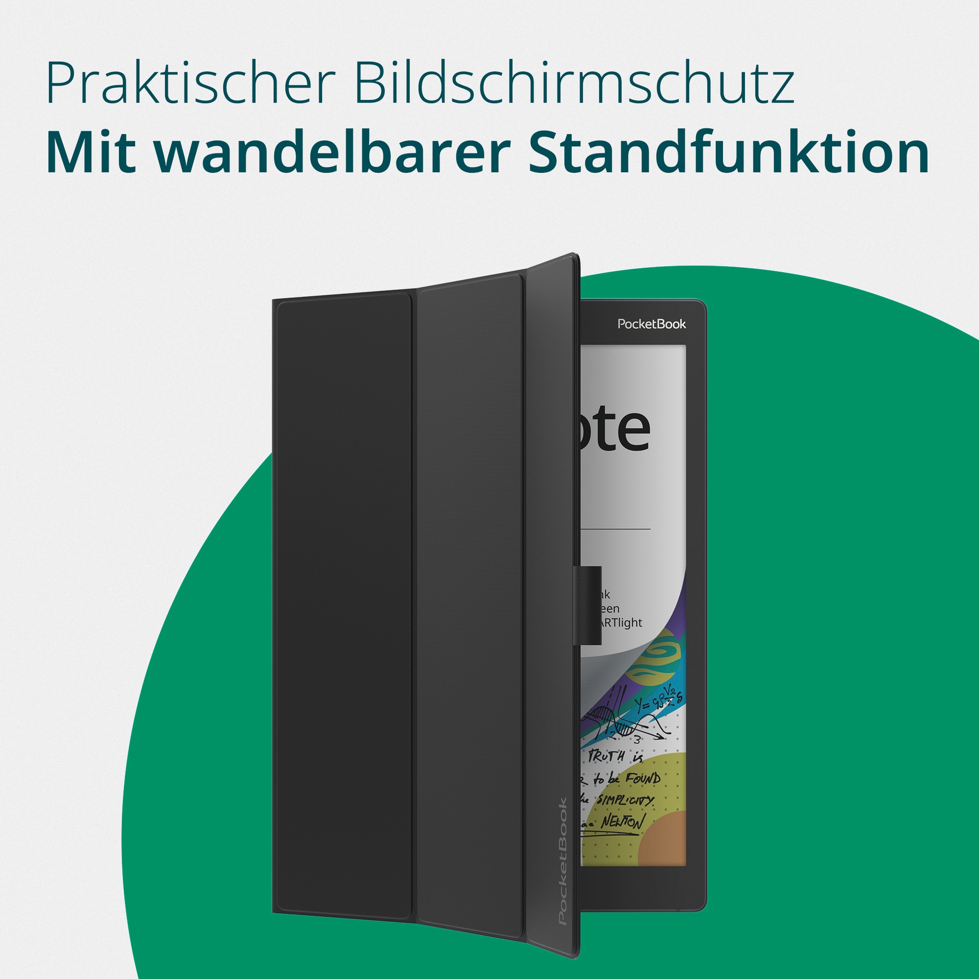 PocketBook Handyhülle »Flip Cover 10,3 Zoll« Backcover, Schutzhülle, Handyschutzhülle, Case, Schutzcase, stossfest