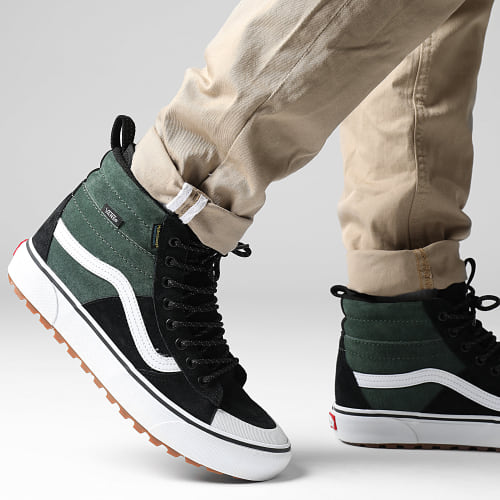 Baskets Sk8 Hi MTE 7NKYJ71 2-Tone Utility Black Green
