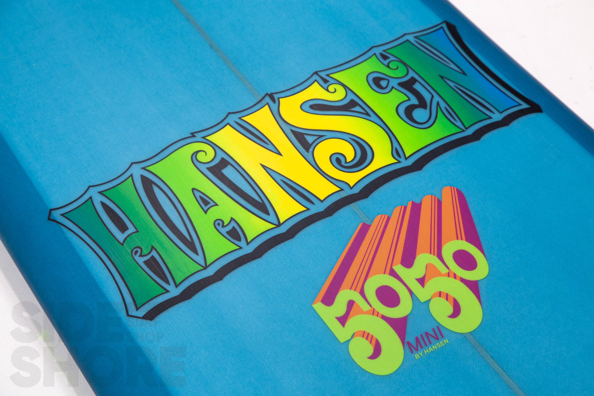 Hansen Surfboards 50-50 Mini - Tint Blue/Grey - 7'8 x 22 1/2
