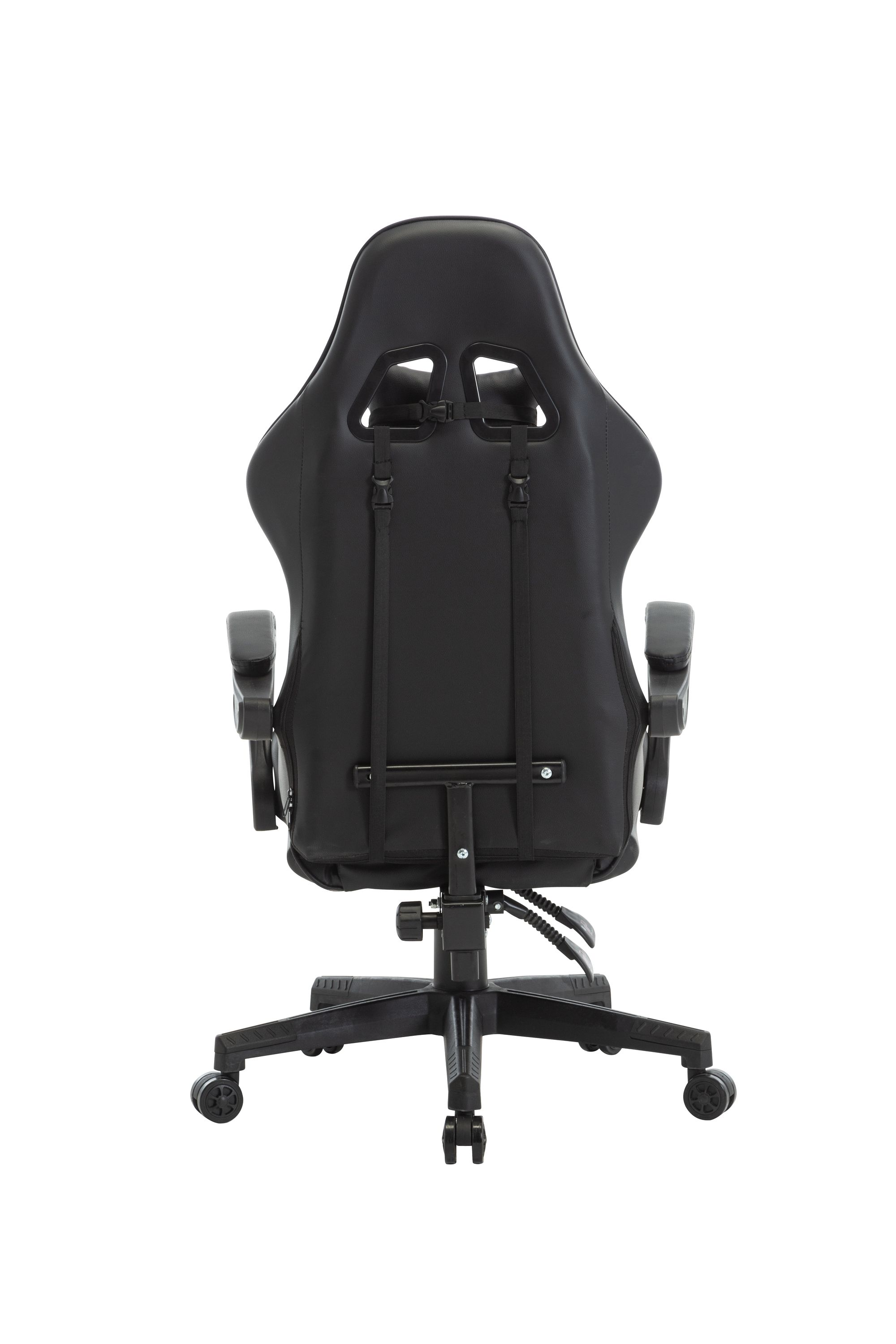 Gamingstuhl Bürostuhl Leder THUNDERBOLT schwarz