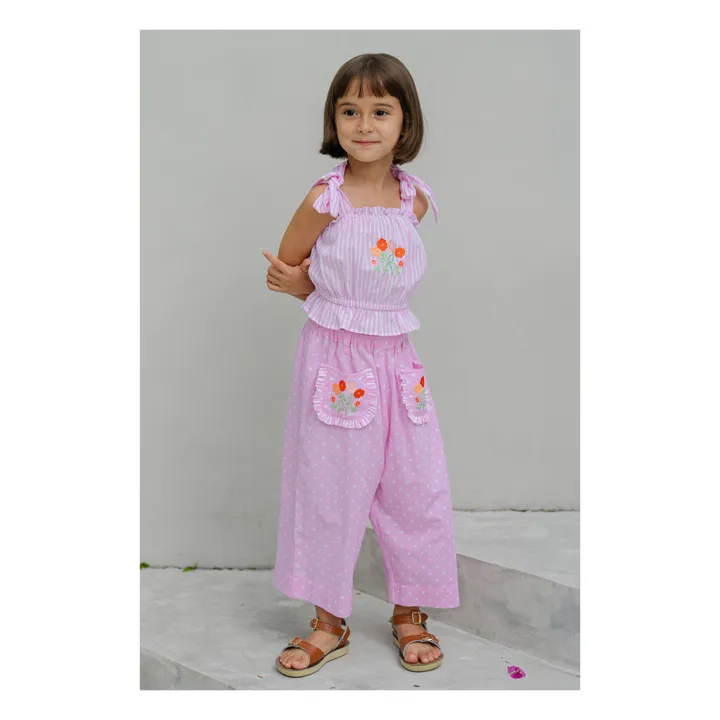 Kidsagogo Top Rosie Rayé | Rose