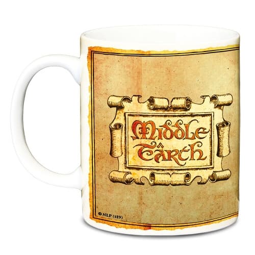 Mug: Lord Of The Rings - Hobbit - Map - Middle Earth