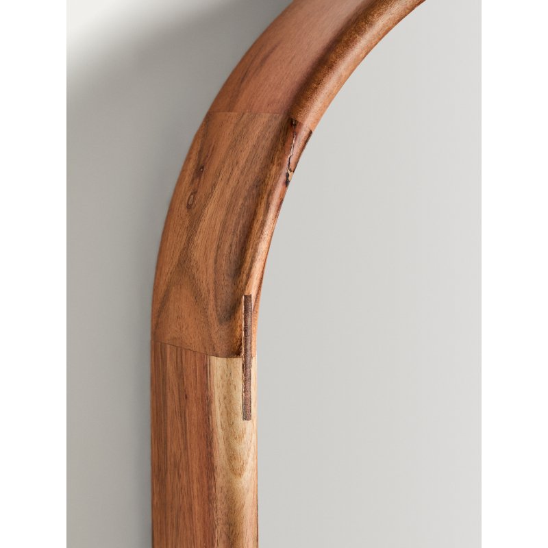 Miroir Berale en bois d’acacia 76 x 33 cm