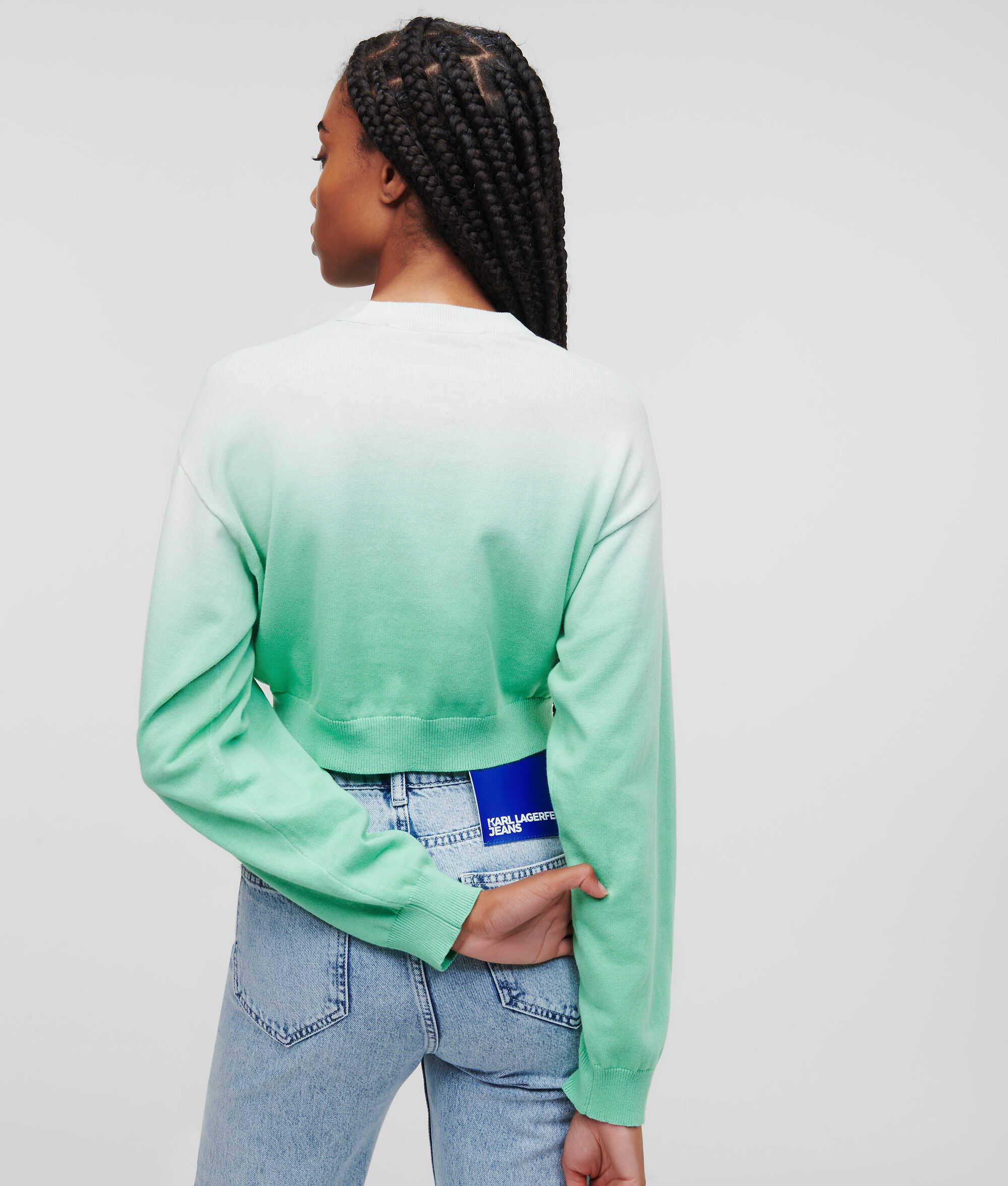 PULL CROPPED OMBRE KLJ