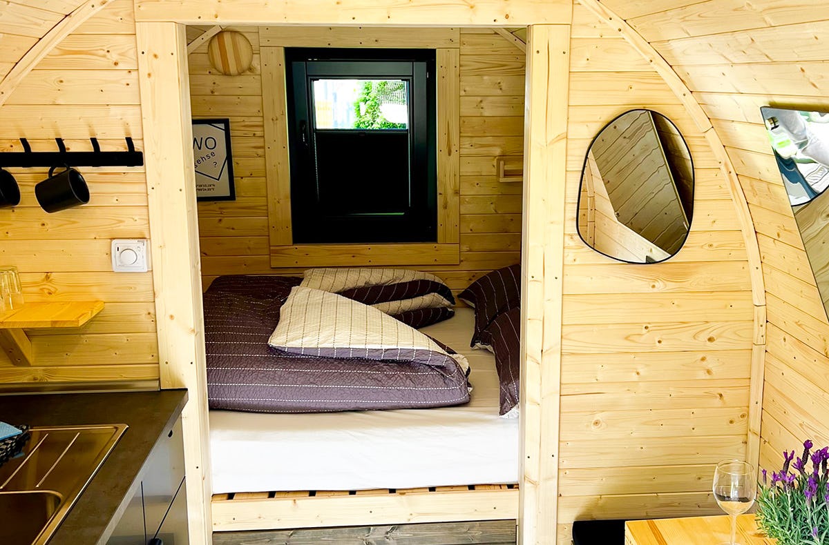 Übernachten im Camping POD Essen für 2 (2 Nächte)