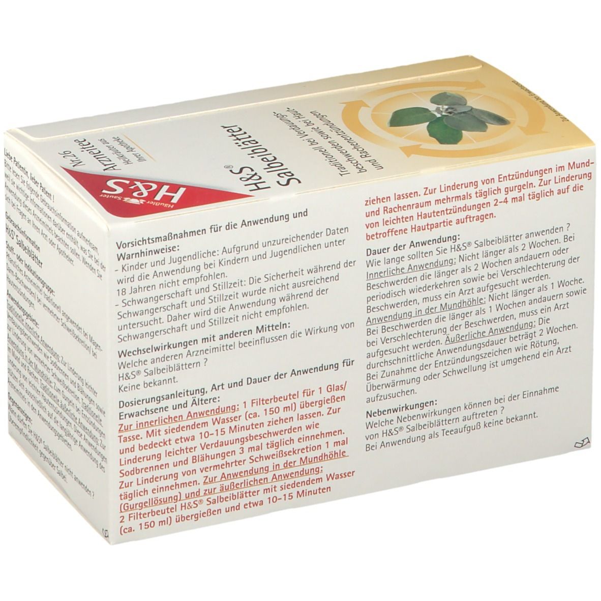 H&S Salbeiblätter Nr. 26