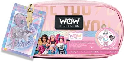 WOW Generation Pennal med Stoffmerker, Rosa