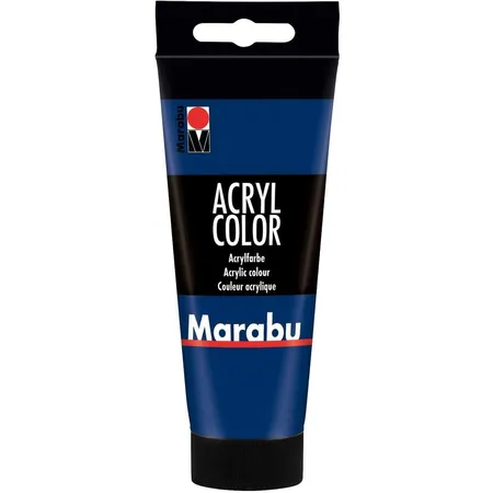 Marabu Acryl Color, Dunkelblau 053, 100 ml