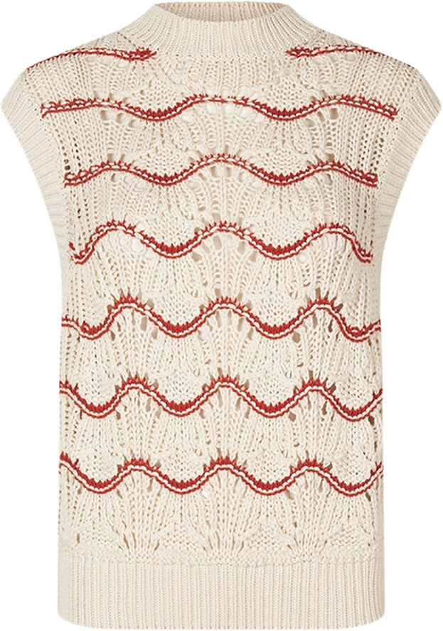 Stine Goya SGAsger, 2102 Heavy Crochet Orange waves