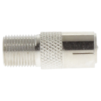 Q-Link coax adapter 1MA/FCON 1FEM/FCON buitendraad