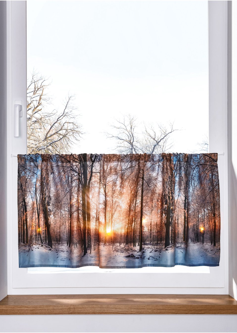 Brise-bise LED avec motif automnal