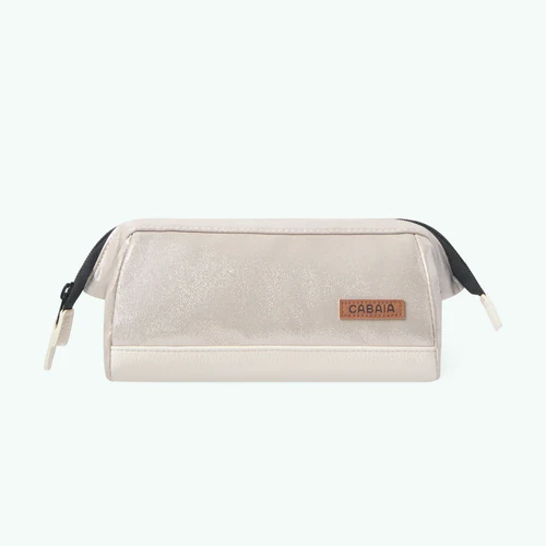 Trousse école Rue Saint-Michel beige irisé