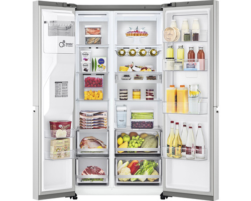 LG GSJV91BSAE Side-by-Side koelkast (B x H x D): 913 x 1790 x 735 mm