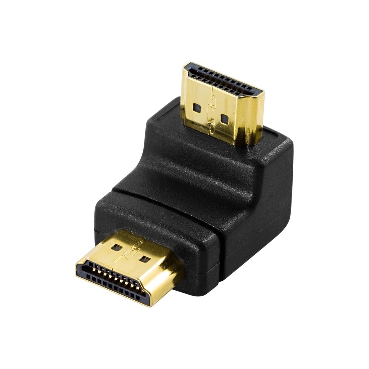 DeLOCK HDMI-adapter, 19-pin ha till ha, vinklad