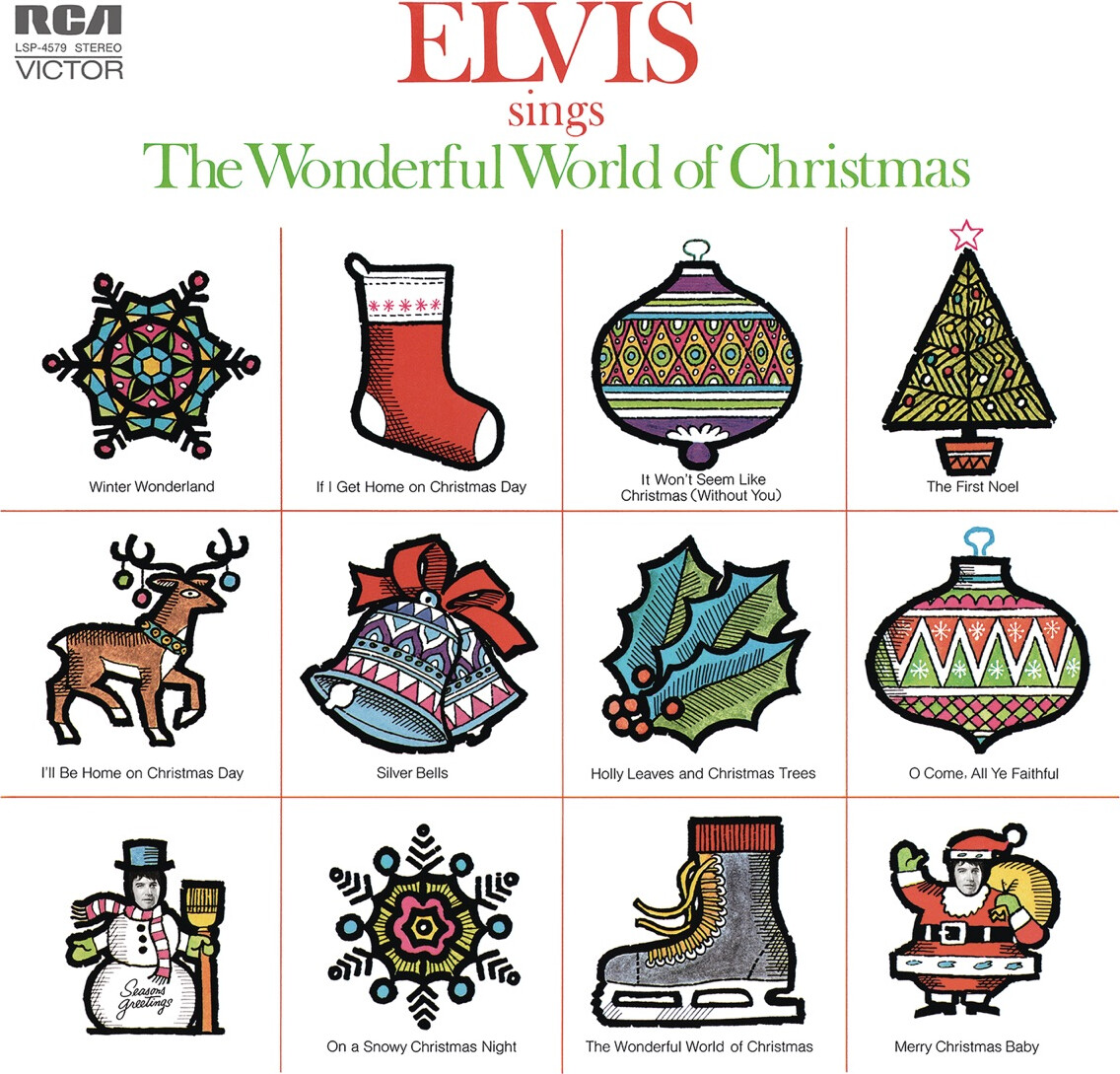 Elvis Presley - Elvis Sings The Wonderful World Of Christmas - Vinyl Lp