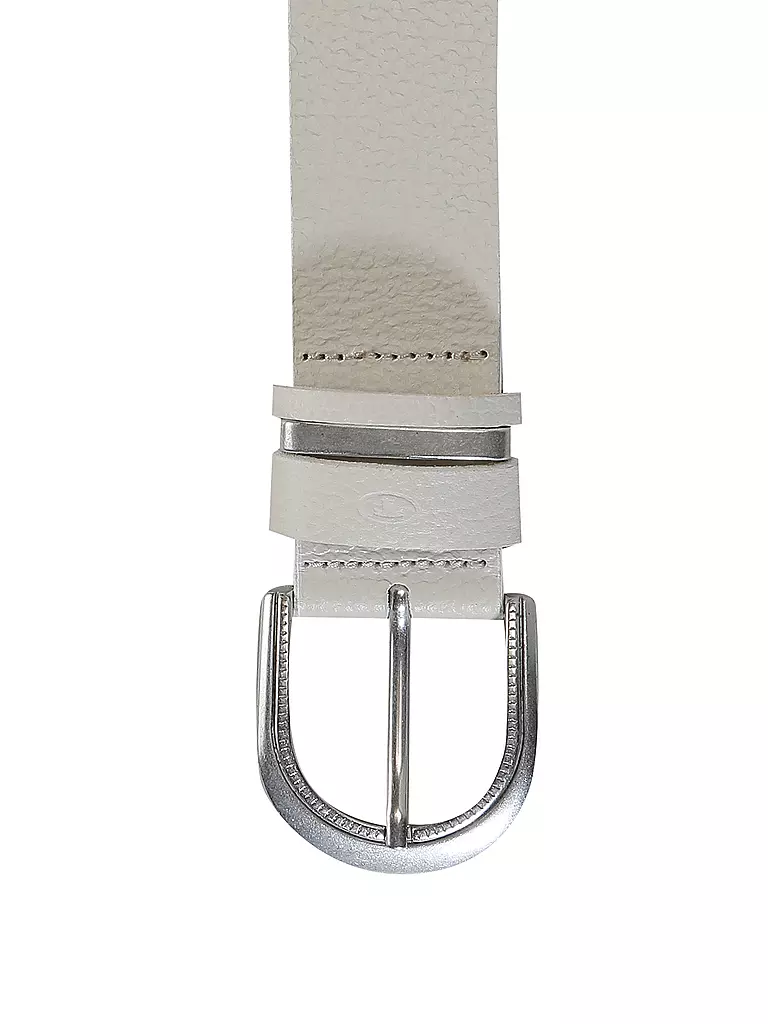 TOM TAILOR Ledergürtel TTSANDRA creme