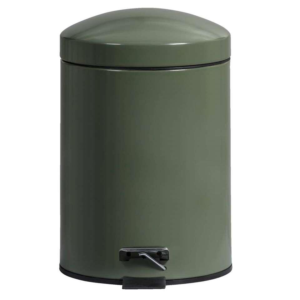 Pedaalemmer Pedro 5l - donkergroen - 30xØ20,5 cm