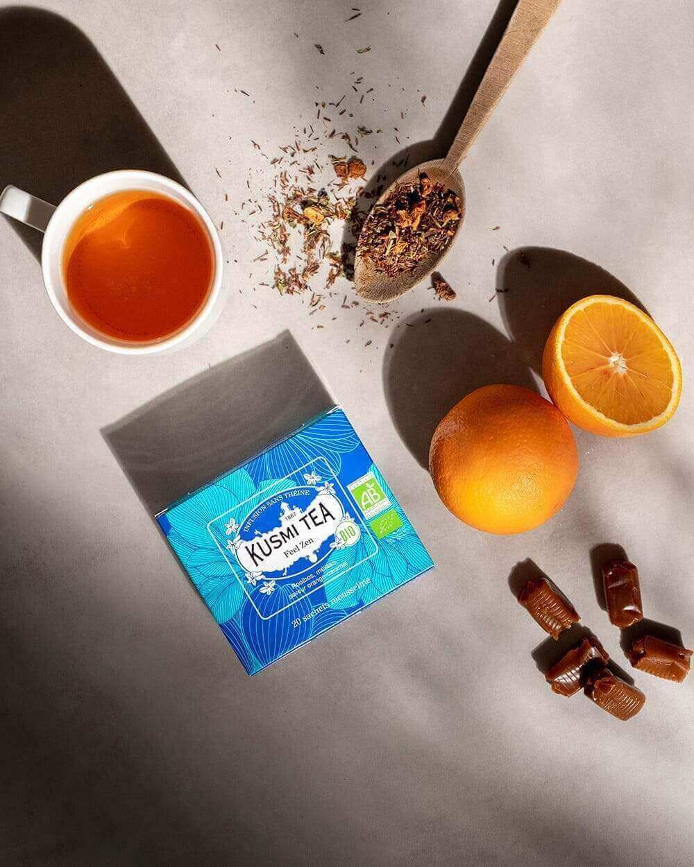 Feel Zen-Rooibos pomme, mélisse 20 sachets