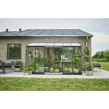 Tuinkas Royal Well Qube LT612 met 3mm veiligheidsglas