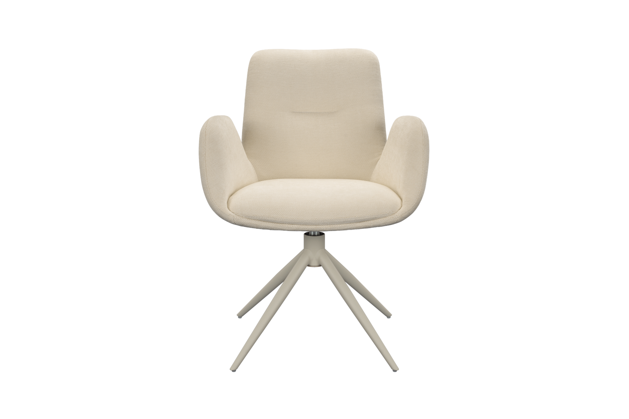 Pinguin draaistoel beige