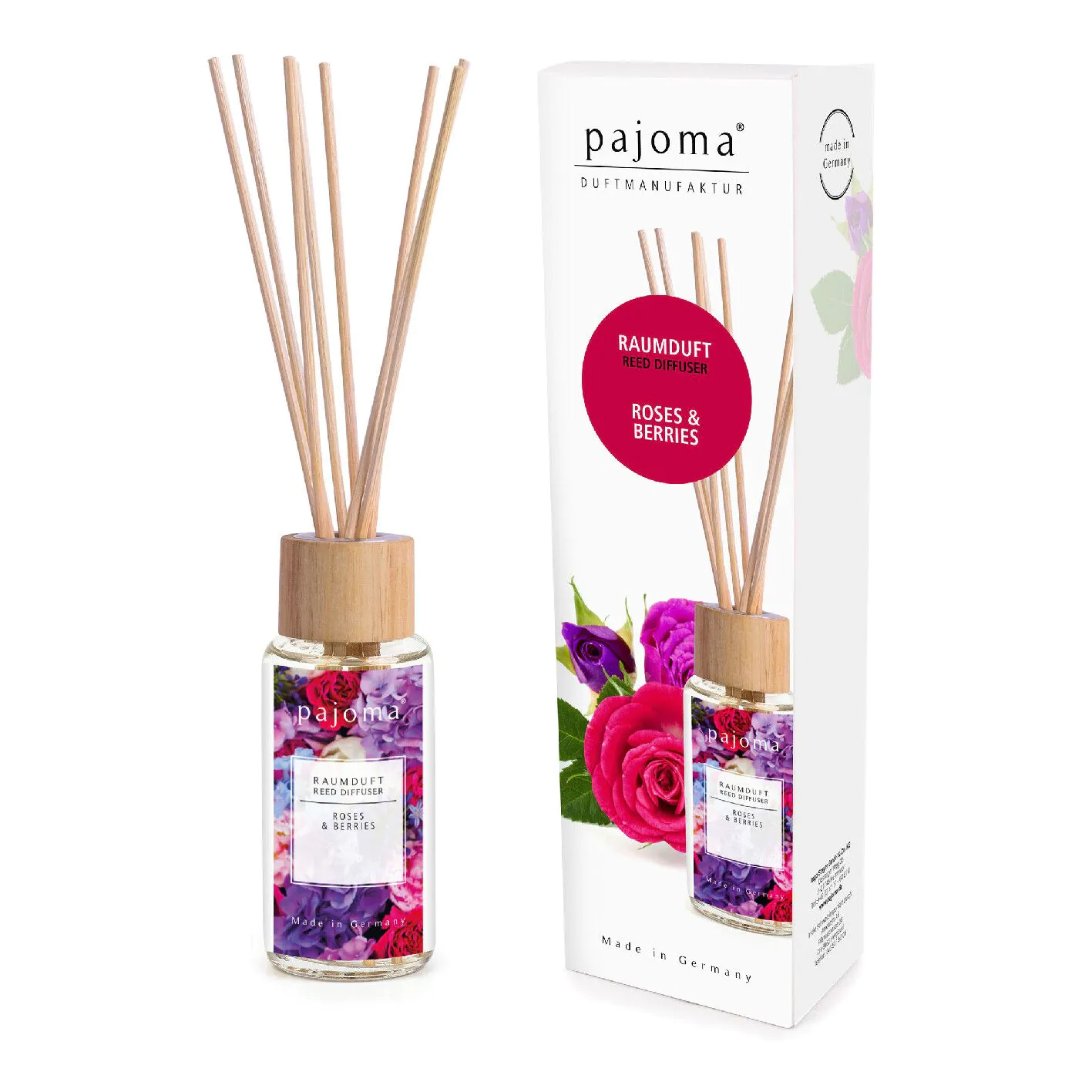 Raumduft Rose-Berries von Pajoma, 100 ml