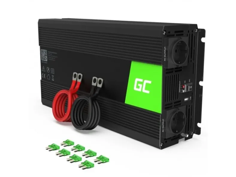Green Cell® Car Power Inverter Converter 24V to 230V 1500W/3000W