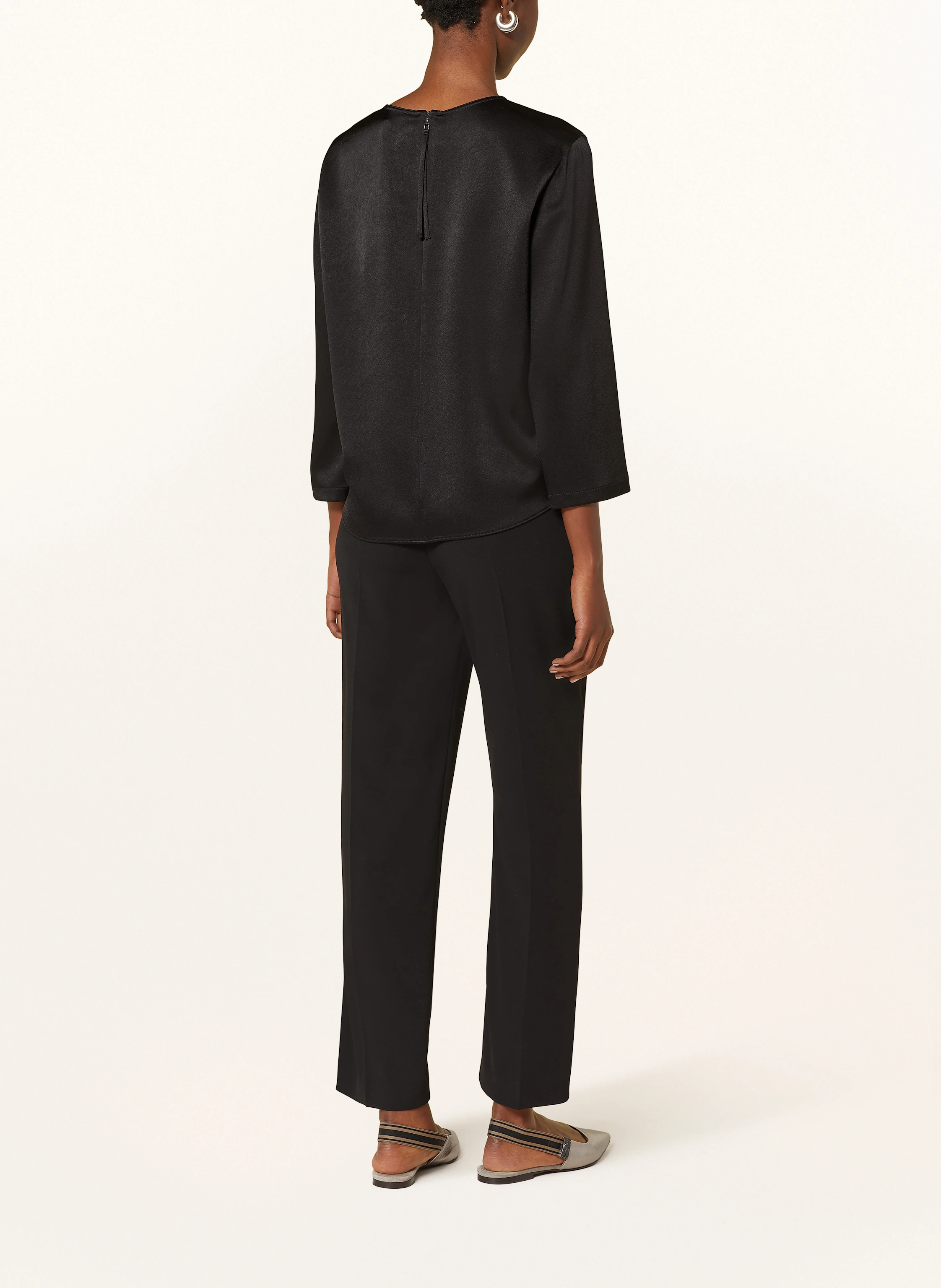 LUISA CERANO Blusenshirt aus Satin
